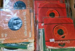 LARGE PRIVATE COLLECTION OF 45'S / SINGLES RECORDS 300+