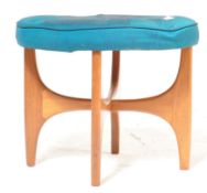 VICTOR B WILKINS G-PLAN FRESCO TEAK WOOD STOOL