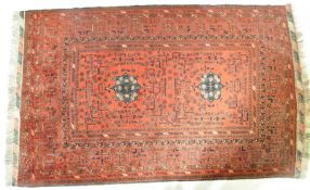 EASTERN KURDISH - WOOL ON WOOL CARPET FLOOR RUG