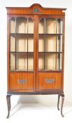 EARLY 20TH CENTURY EDWARDIAN BOOKCASE VITRINE