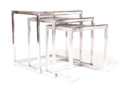 RETRO VINTAGE MID 20TH CENTURY CIRCA 1970S NEST OF TABLES