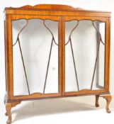 20TH CENTURY CIRCA 1940S MAHOGANY BOOKCASE CABINET VITRINE