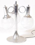 RETRO VINTAGE MID 20TH CENTURY CIRCA 1970S CHROME CHANDELIER