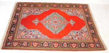 VINTAGE EARLY 20TH CENTURY KURDISH OLD CARPET FLOOR RUG
