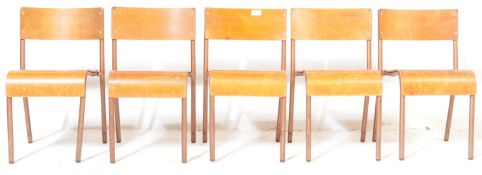 SET OF 10 VINTAGE 20TH CENTURY CHILDREN STAKING CHAIRS