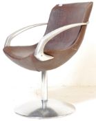 MID CENTURY AVIATOR STYLE SALON SWIVEL CHAIR