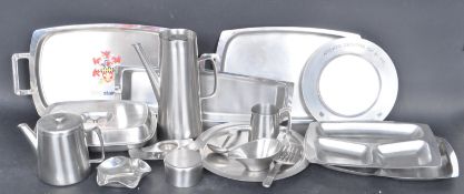 ROB WELCH FOR OLD HALL - STAINLESS BRUSHED STEEL SERVICE