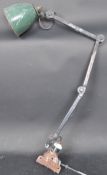 MEK ELEK VINTAGE INDUSTRIAL FACTORY ANGLEPOISE DESK LAMP