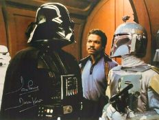 STAR WARS - DAVE PROWSE - AUTOGRAPHED 16X12