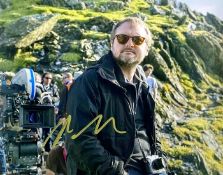 STAR WARS - RIAN JOHNSON - LAST JEDI DIRECTOR - SIGNED 8X10