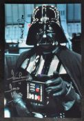 STAR WARS - DARTH VADER - PROWSE & EARL JONES SIGNED 8X12