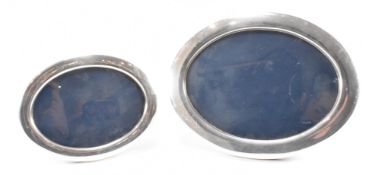 TWO SILVER HALLMARKED PHOTO FRAMES