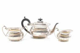 1920S GEORGE HOWSON SILVER HALLMARKED TEA SET