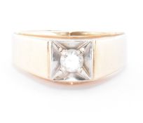 14CT GOLD & DIAMOND RING