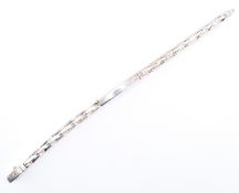 GENTLEMENS SILVER IDENTITY BRACLET