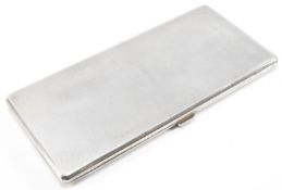 WITHDRAWN 1940S SILVER HALLMARKED CIGARETTE CASE
