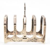 1930S VINERS SILVER HALLMARKED TOAST RACK