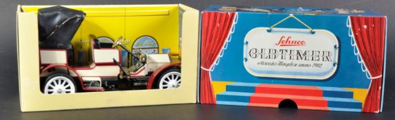 VINTAGE GERMAN SCHUCO MADE TINPLATE CLOCKWORK MERCEDES