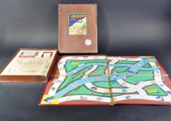 VINTAGE FRENCH LA AUTOROUTE ' THE FUNNY ROAD ' BOARD GAME