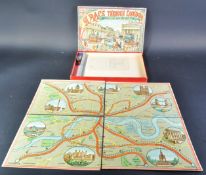 VINTAGE ' RACE THROUGH LONDON ' BOARD GAME