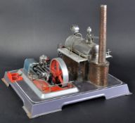 ORIGINAL VINTAGE GERMAN WILESCO STATIONARY STEAM ENGINE PLANT