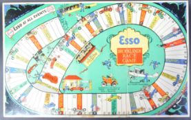 VINTAGE ESSO BROOKLAND RACE GAME BOARD