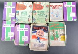 COLLECTION OF ASSORTED 1930'S & 1940'S PARTY GAMES