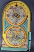 VINTAGE BRITISH EMPIRE ATLAS THEME BAGATELLE BOARD GAME