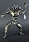 HAND MADE METAL MODEL OF THE PREDATOR ACTION FIGURE
