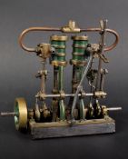 VINTAGE STUART TURNER TWIN CYLINER LIVE STEAM