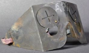 WWII SECOND WORLD WAR TYPE ARP EYE SHIELDS / SPLINTER GOGGLES