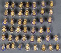 COLLECTION OF ORIGINAL POST-WWII SECOND WORLD WAR CIVIL DEFENCE BADGES