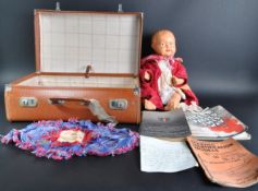WWII SECOND WORLD WAR EVACUEE SUITCASE DISPLAY