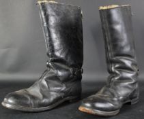WWII SECOND WORLD WAR RAF / AVIATOR'S LEATHER BOOTS