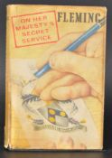 JAMES BOND 007 - ORIGINAL ON HER MAJESTY'S SECRET SERVICE - AUTHOR'S COMPLIMENTS