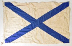 WWI FIRST WORLD WAR RUSSIAN NAVY / NAVAL FLAG