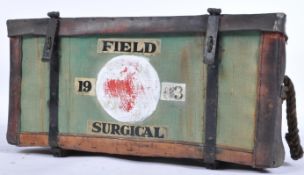 WWII SECOND WORLD WAR FIRST AID ' FIELD SURGICAL ' AIR DROP BOX