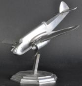 WWII SECOND WORLD WAR DESKTOP MODEL OF A TWIN ENGINED BOMBER