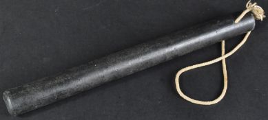 WWII SECOND WORLD WAR - SCARCE SPECIAL FORCES RUBBER KOSH / TRUNCHEON
