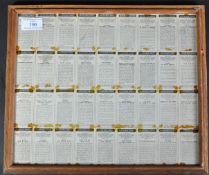 WWII SECOND WORLD WAR CIGARETTE CARDS - BRITISH WAR LEADERS