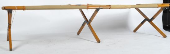 WWII SECOND WORLD WAR 1941 DATED FOLDING MILITARY CAMP BED