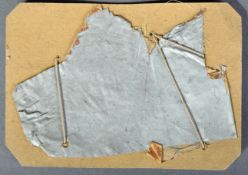 WWII SECOND WORLD WAR SECTION OF BARRAGE BALLOON