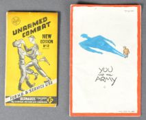 WWII SECOND WORLD WAR - ORIGINAL TRAINING PAMPHLETS / BOOKLETS