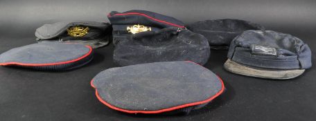 COLLECTION OF RAILWAY & MILITARY RELATED HEADGEAR