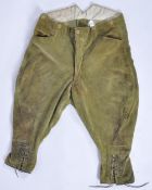 ORIGINAL WWII SECOND WORLD WAR LAND ARMY UNIFORM TROUSERS
