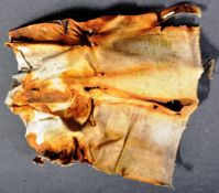 R101 - CANVAS SECTION OF 1930'S BRITISH AIRSHIP CANVAS FROM THE CRASH SITE