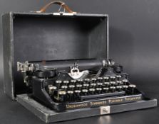 SCARCE WWII WAR DEPARTMENT UNDERWOOD PORTABLE TYPEWRITER