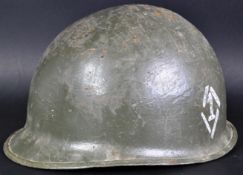 FALKLAND'S WAR - ARGENTINIAN STEEL COMBAT HELMET SHELL