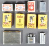 WWII SECOND WORLD WAR CIGARETTE PACKETS & LIGHTERS