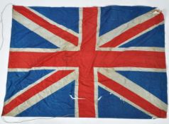 WWI INTEREST - BRITISH ARMY CHAPLAIN'S COTTON FLAG